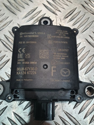 B0J8-67Y30-D - SESNOR РАДАР СЛЕПЫХ ЗОН MAZDA 3 BP IV 19-