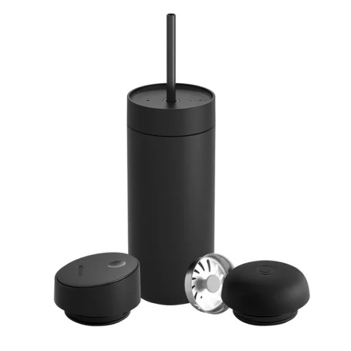 Чашка Fellow Carter Move 3 в 1 чорна 473 мл