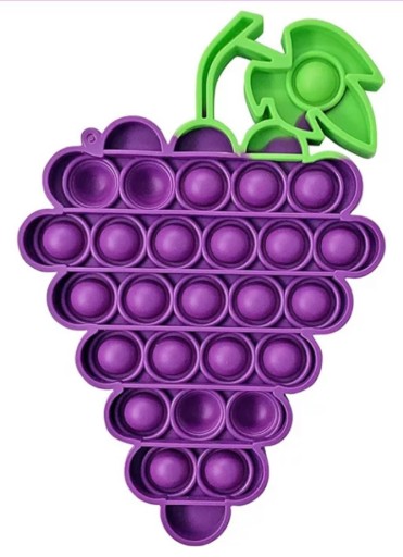Гра Pup it Popit іграшка grape push bubble