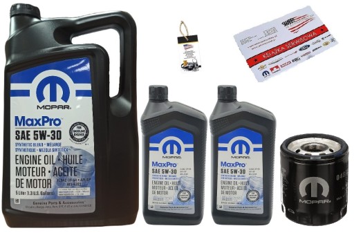 MOPAR 5W30 7L + ФІЛЬТР 4892339AA + БЕЗКОШТОВНІ ПОДАРУНКИ