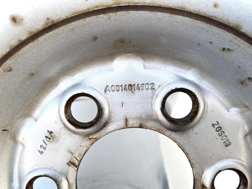SPRINTER 906 907 06- disc STALOWA 16" Z with the sensor of pressure SREBRNA