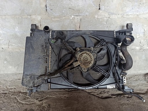 OPEL MERIVA B 1.4 RADIATORE / RAFFREDDATORE KOMPLET RADIATORE