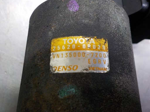 TOYOTA AVENSIS T25 2.0 D4D ORG AGR-Ventil 25620-0R020