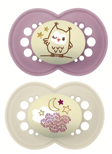 Соска МАМ силіконова 6 м+