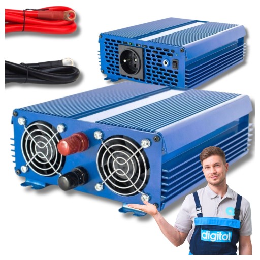 Перетворювач напруги VOLT POLSKA струм 12В 230В тестер