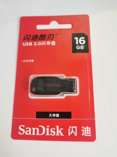 Pendrive SanDisk Cruzer BLADE 16GB 16 GB