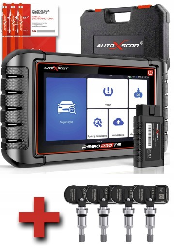 ТЕСТЕР-ПРОГРАМАТОР Autoxscan RS 910 Pro + 4 шт