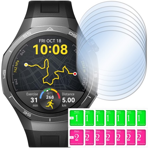 🚨 MEGA PROMOCJA! Szkło Hartowane 9H (GT 5/GT 5 Pro 46mm) – Złap Okazję, Zabezpiecz Zegarek!