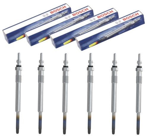 6× свеча накаливания bosch 0 250 212 018