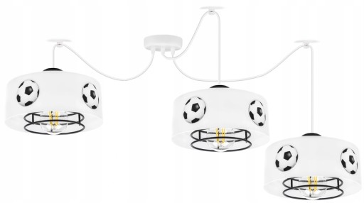 Стельовий світильник JasnoCiemno.pl E27 білий