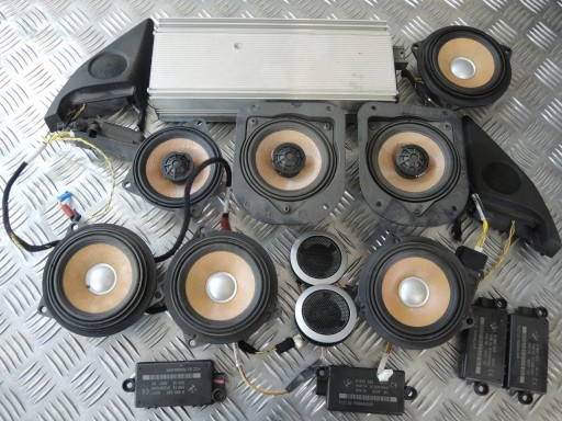 BMW E63 M6 КОМПЛЕКТ ДИНАМИКОВ, УСИЛИТЕЛЬ 7838905.01