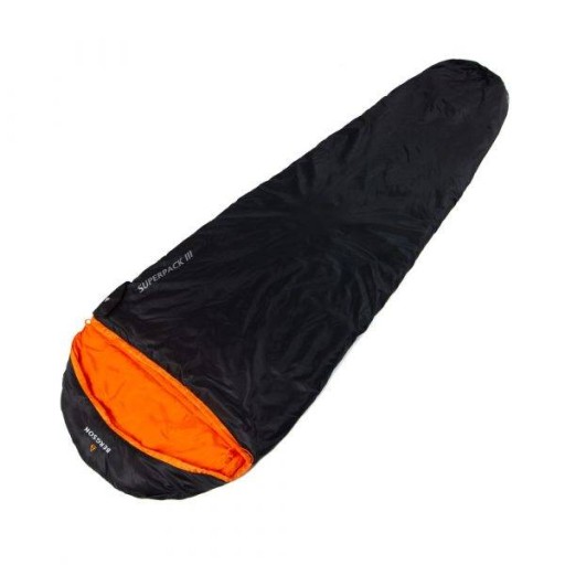 BERGSON SUPERPACK III Mummy Sleeping Bag Black # Ліва блискавка