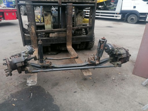 Передняя балка в сборе daf lf 2012 колеса 17.5