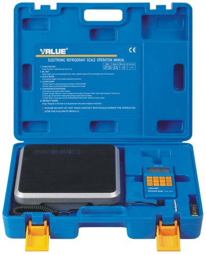 ПОРТАТИВНІ ЕЛЕКТРОННІ ВАГИ 100 КГ VALUE VES-100A