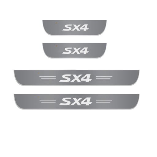 Красочные светодиодные наклейки на пороги Suzuki GRAND VITARA