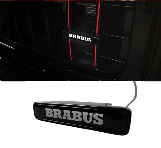 MERCEDES BRABUS решетка значок эмблема LED G W463