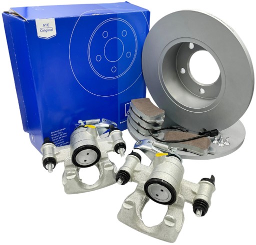 ATE ДИСКИ + КОЛОДКИ СУПОРТИ ЗАДНІ RENAULT MASTER 3