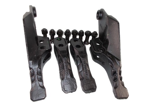 332/C4389 332/C4390 - НАБІР ЗАДНІХ ЗУБІВ КОВША N/T ДЛЯ JCB 3CX 4CX