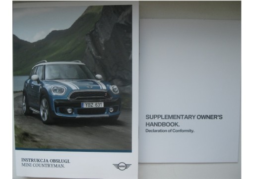 MINI COUNTRYMAN II с 2016 года-польская книга обслуживания