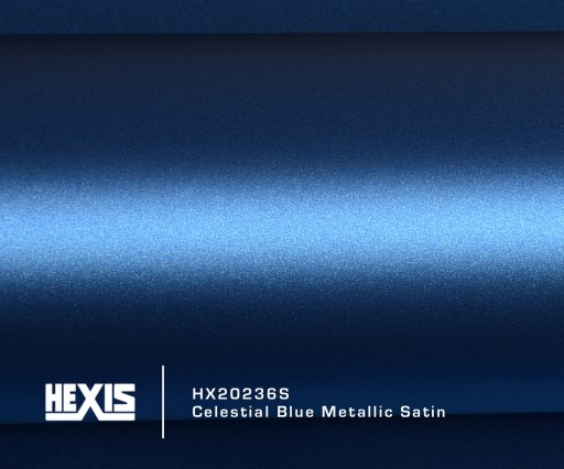 Hx20236s Celestial Blue Met Satin фольга 152 x 50cm