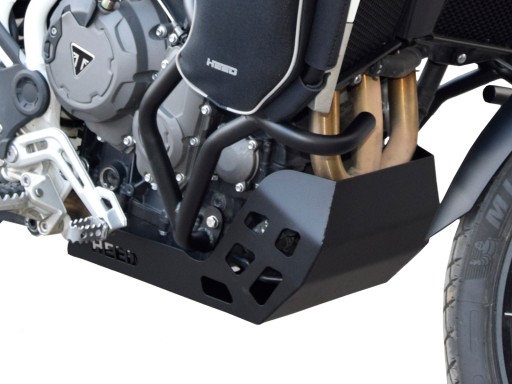 TRIOS0190CM4 - HEED защита двигателя черная сталь TIGER 900 GT / Rally