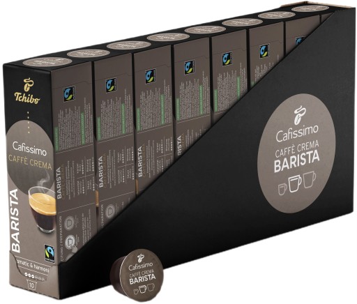 80 kapsúl TCHIBO Cafissimo Barista Caffe Crema