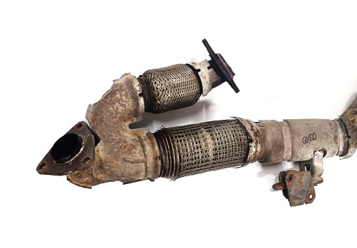 Zespol rury wydechowej pipe front exhaust pipe plecionka INFINITI QX60 3.5 OE