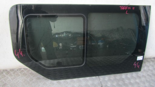 TRAFIC VIVARO II СКЛО ДВЕРЕЙ ЛІВА ЗАДНЯ 01-14 44