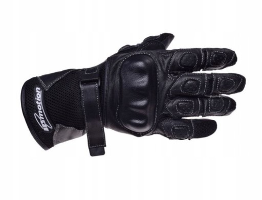 IS11M1524 - РУКАВИЧКИ ЇМ СІТКА ПОСИЛЕНИЙ ЧОРНИЙ S