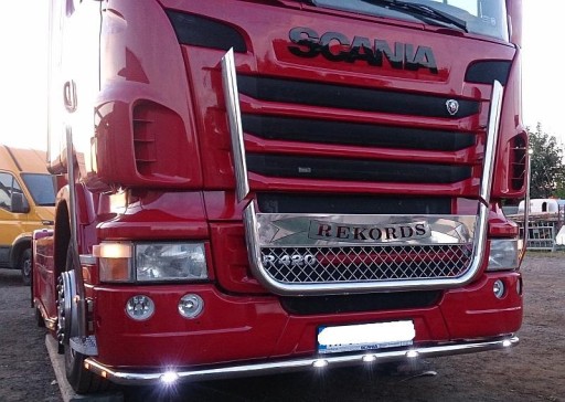 Накладки на бампер Scania R Series