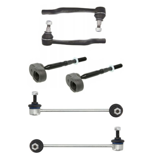 MGZ-306023 MGZ-306024 - Клеми з'єднувачі тяга передня MERCEDES A W168 97-