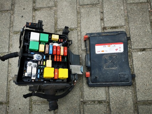 Citroen c4 grand picasso ii блок предохранителей