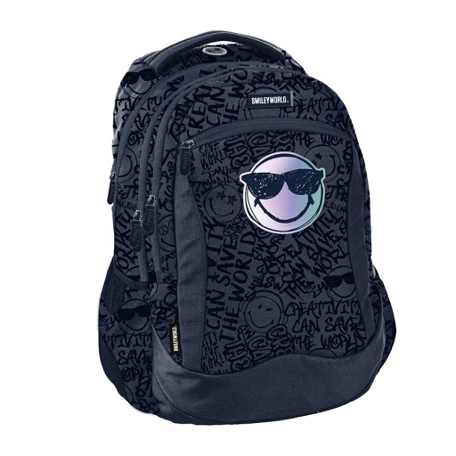 Рюкзак шкільний багатокамерний BeUniq Multicolored 24 л