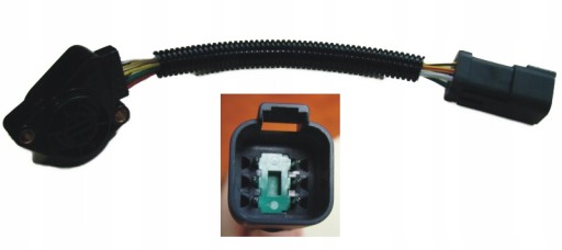 TWM-FB39F147F57 - Потенциометр педали газа volvo fh12 6pin 20893518