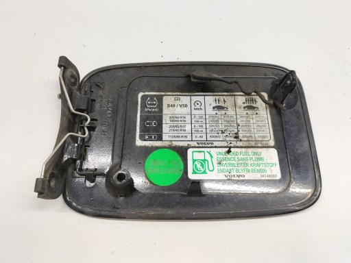 fuel tank door of the fuel 452-46 30753621 Volvo S40 II (2004-2012)