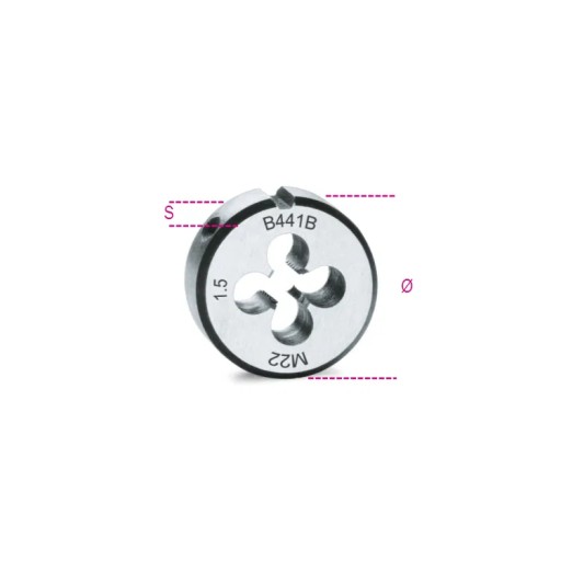 Матрица круглая М18х1,5 мм Бета