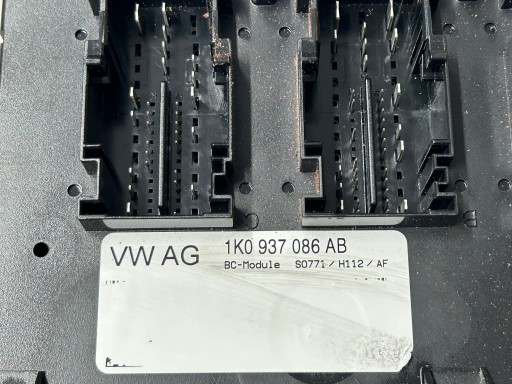 SKODA VOLKSWAGEN Unité commande confort 1K0937086AB