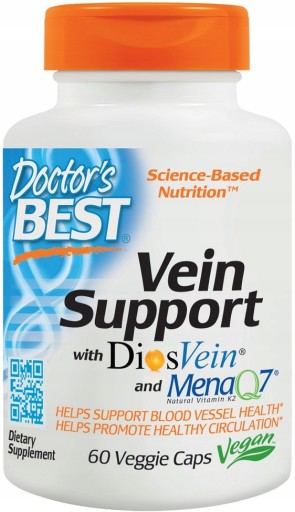 Doctor's Best Vein Support DiosVein MenaQ7 60vkaps