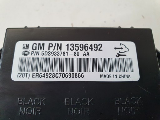 OPEL MOKKA MOKKA X module seat 13596492
