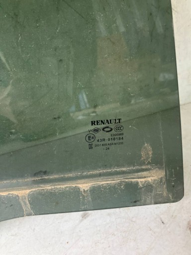 window door right rear part RENAULT ARKANA 24 ROK