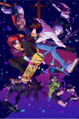 Plakat Anime Manga SK8 the Infinity sk8_010 A1+