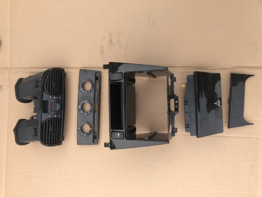 Обшивка карбон панель VOLVO S40 V40 1995-2000 декори