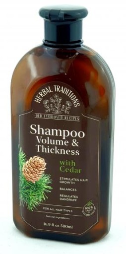 Herbal Traditions posilňujúci šampón Céder 500