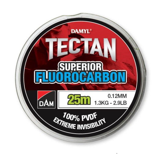 Волосінь Dam Tectan Superior Fluorocarbon 0,35 мм х 25 м