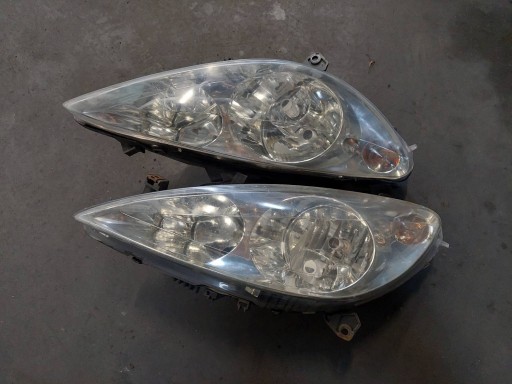 complete front PEUGEOT 307 and LQAD bonnet bumper fenders lights