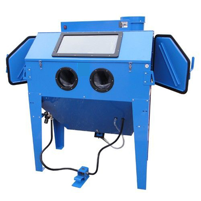 КАБИННАЯ ШЛИФОВАЛЬНАЯ МАШИНА С БОКОВОЙ И ПЕРЕДНЕЙ ЗАГРУЗКОЙ, 420 Л