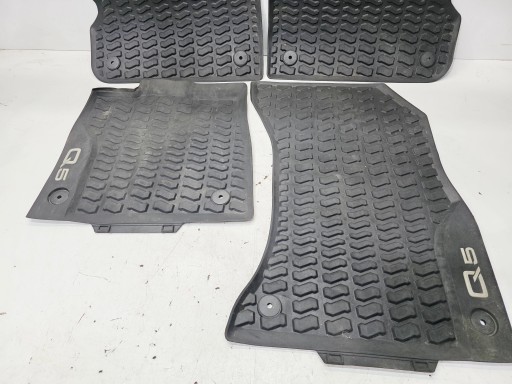 carpet mats rubber KOMPLET AUDI Q5 FY 80A061511 80B061501