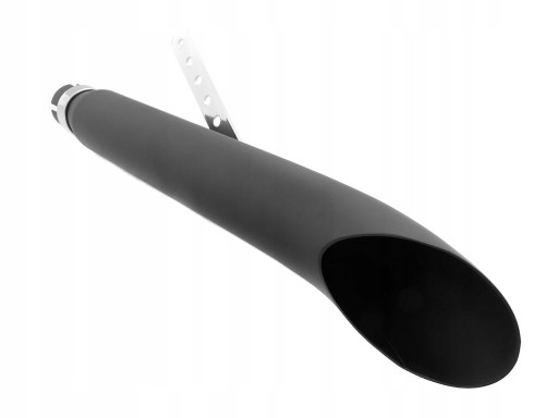 TW-040 - ГЛУШНИК ВИХЛОПНОЇ ТРУБИ ЧОРНИЙ - CHOPPER DRAG КЛАСИКА