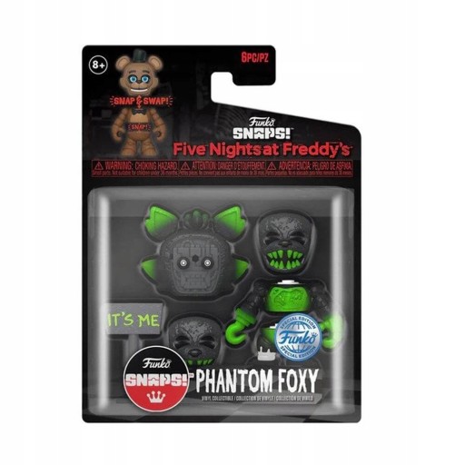 Phantom Foxy FNAF Five Nights at Freddy's Funko Snaps Figurka