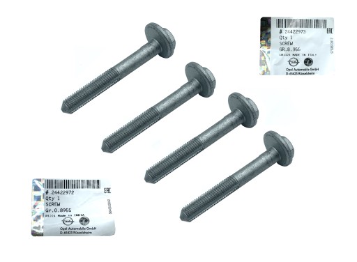24422972 - Комплект задних эксцентриковых винтов opel vectra c signum